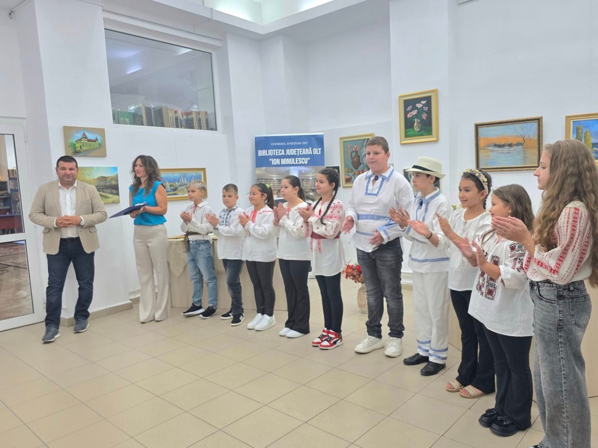 Olt. ZIUA LIMBII ROMÂNE, celebrată la Biblioteca Județeană Olt „Ion Minulescu” din&nbsp;Slatina